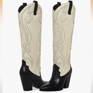 Steve Madden Lasso Cowboy Western Boots